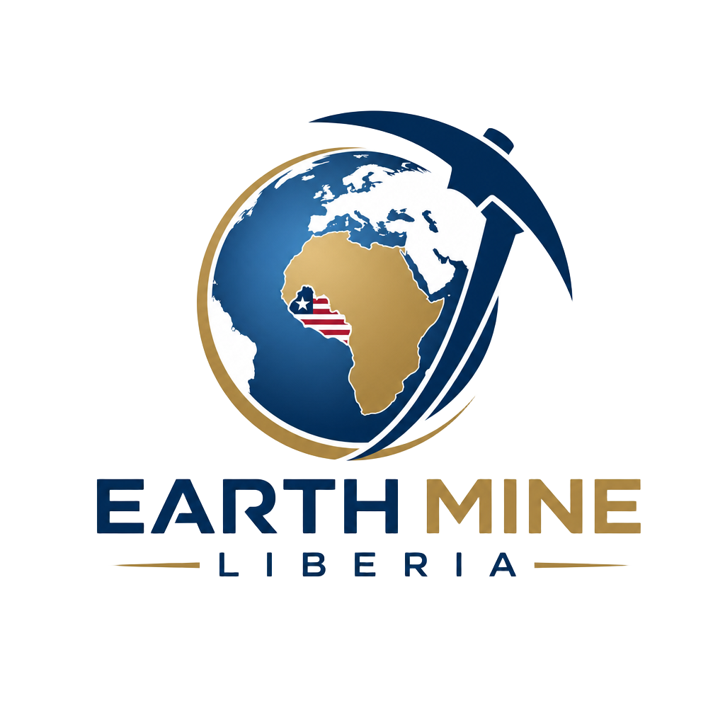 Earth Mine Liberia logo